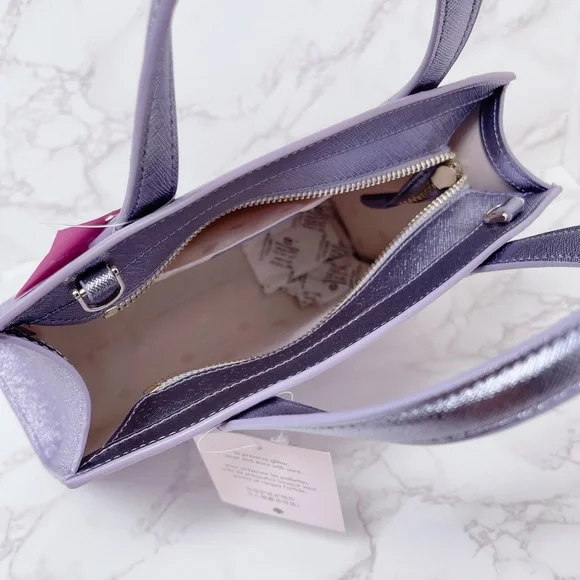 Kate Spade Tinsel Glitter Satchel - Picture 5 of 8